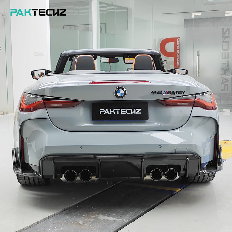 Paktechz Dry Carbon Rear Diffuser for 2021+ BMW M3 G80 and M4 G82/G83