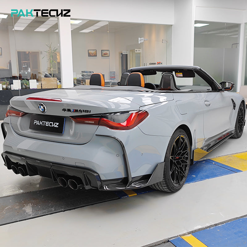 Paktechz Dry Carbon Rear Diffuser for 2021+ BMW M3 G80 and M4 G82/G83