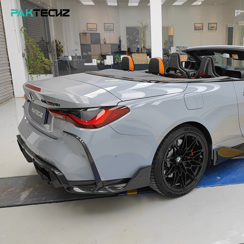 Paktechz Dry Carbon Rear Diffuser for 2021+ BMW M3 G80 and M4 G82/G83