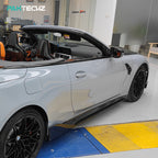 Paktechz Dry Carbon Side Skirts for 2021+ BMW M3 G80 and M4 G82/G83