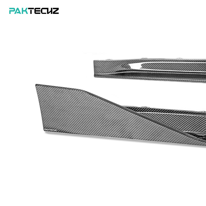 Paktechz Dry Carbon Side Skirts for 2021+ BMW M3 G80 and M4 G82/G83