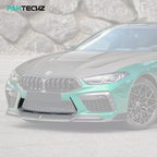 Paktechz Dry Carbon Front Bumper Trim for 2018+ BMW M8 F91/F92/F93