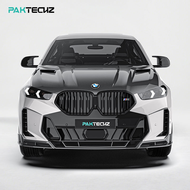 Paktechz Dry Carbon Front Lip for BMW X6 G06 (2019–2024)