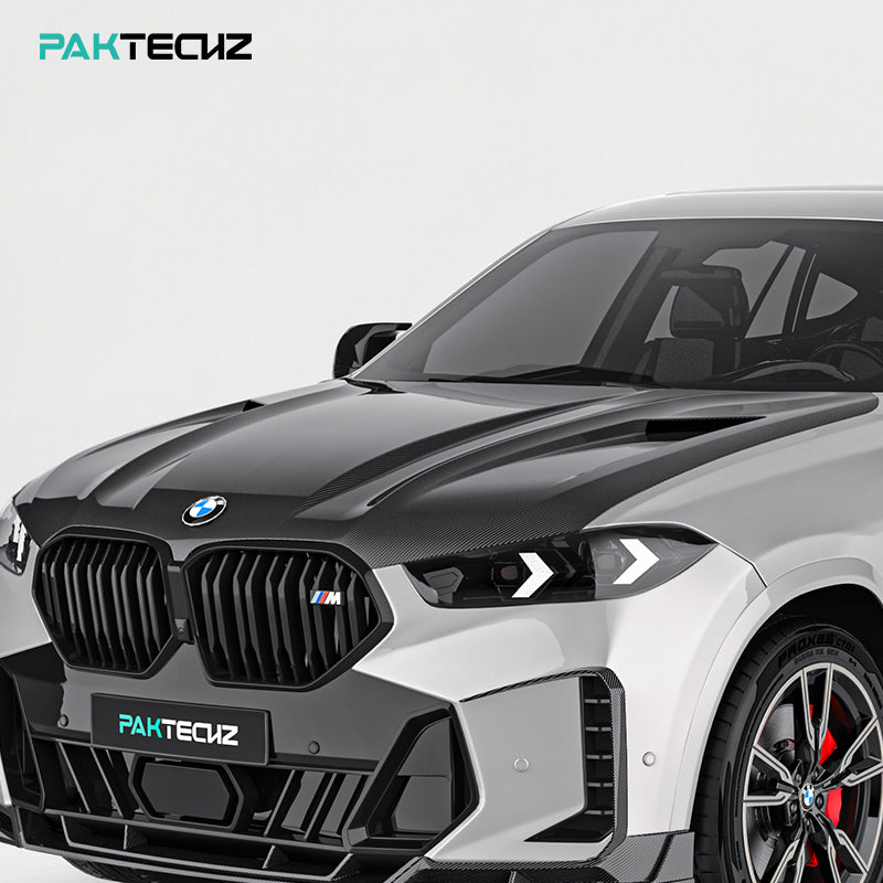 Paktechz Dry Carbon Hood for BMW X6 G06 (2019–2024)