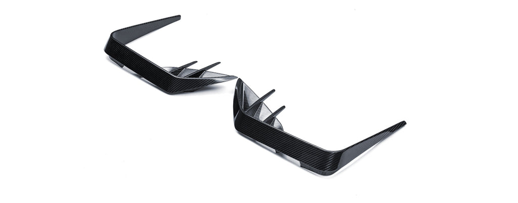 Paktechz Dry Carbon Front Canards for 2023+ BMW XM G09