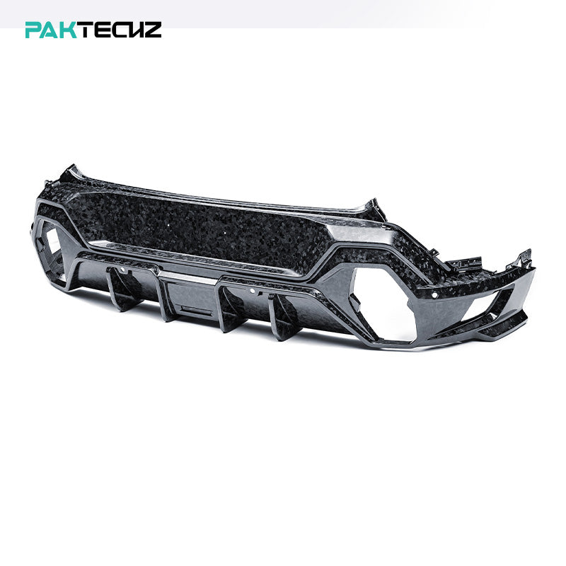 Paktechz Dry Carbon Rear Diffuser for BMW XM (2023–Present)