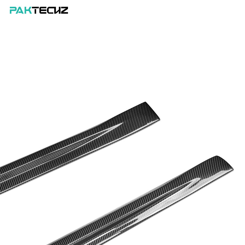 Paktechz Dry Carbon Side Skirts for Tesla Model 3 (2017–Present)