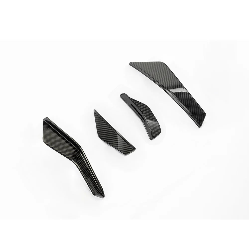 Sooqoo Dry Carbon Facelift Front Canards for Audi RS3 8Y (2021–Present)