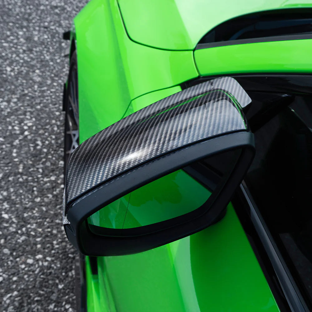 Sooqoo Dry Carbon Mirror Caps for Audi RS3 8Y (2021–Present)