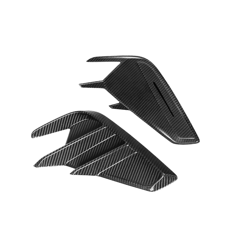 Sooqoo Dry Carbon Rear Bumper Inserts for Audi RS3 8Y (2021–Present)