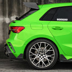 Sooqoo Dry Carbon Rear Bumper Inserts for Audi RS3 8Y (2021–Present)