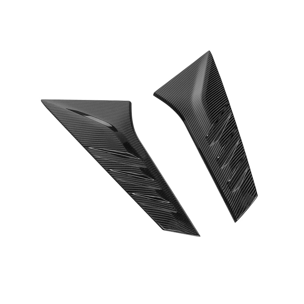 Sooqoo Dry Carbon Rear Window Fins for Audi RS3 8Y (2021–Present)