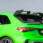 Sooqoo Dry Carbon Rear Window Fins for Audi RS3 8Y (2021–Present)