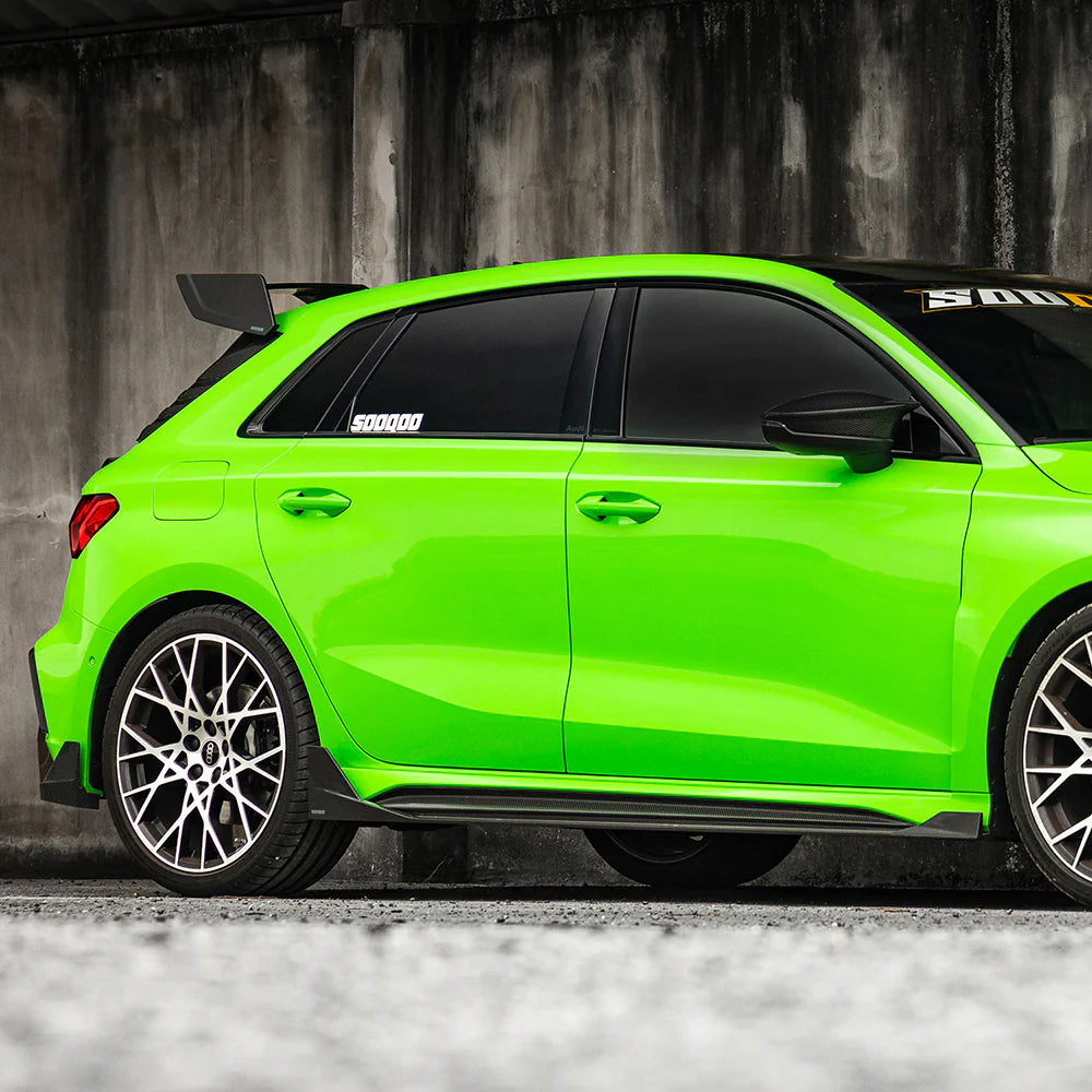 Sooqoo Dry Carbon Side Skirt Set for Audi RS3 8Y (2021–Present)