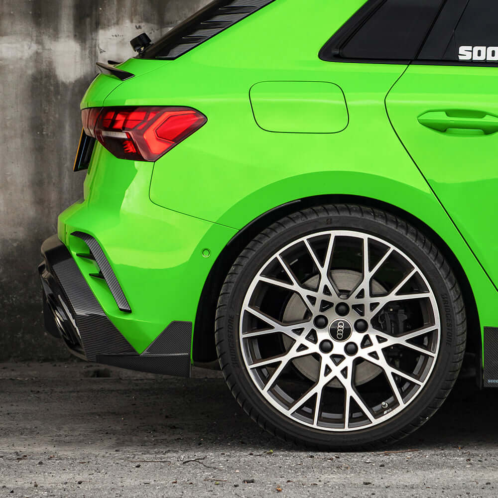 Sooqoo Dry Carbon Facelift Rear Diffuser for Audi RS3 8Y Sportback (2021–Present)
