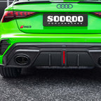 Sooqoo Dry Carbon Facelift Rear Diffuser for Audi RS3 8Y Sportback (2021–Present)