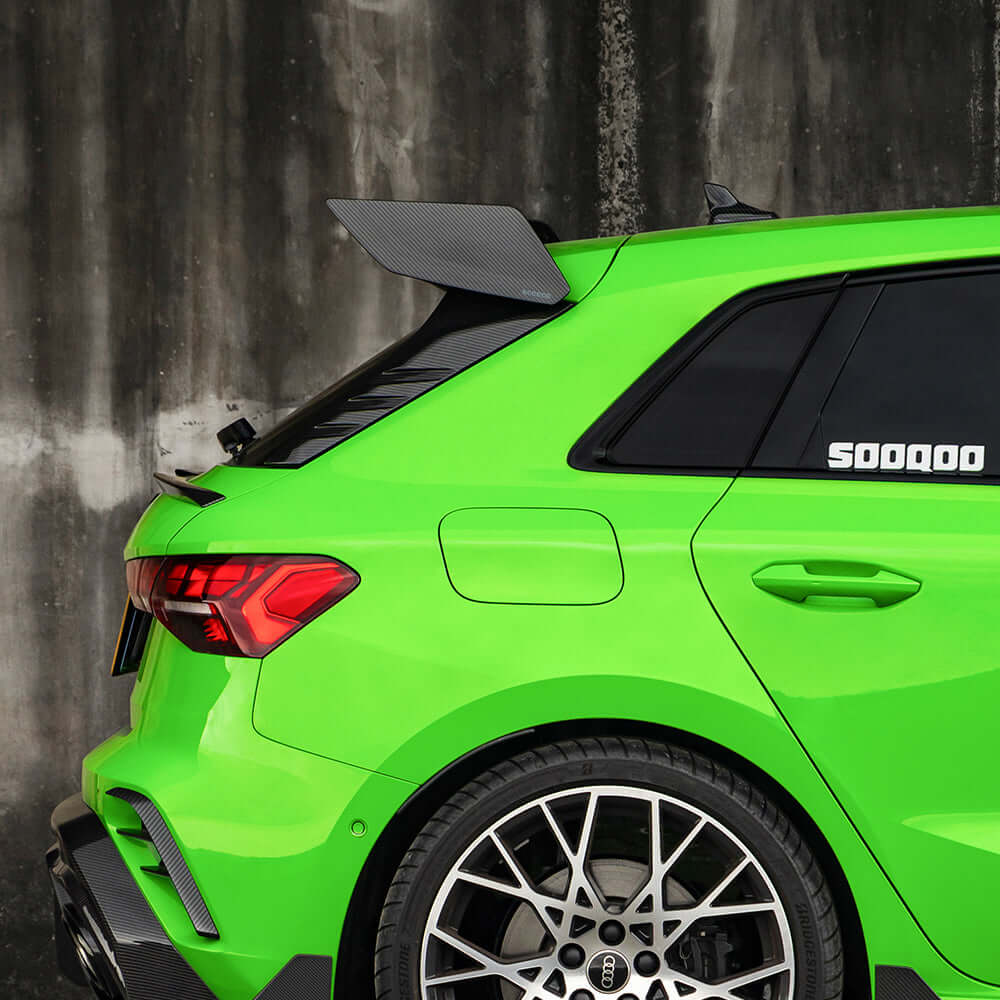 Sooqoo Dry Carbon Top Spoiler for Audi RS3 8Y Sportback (2021–Present)