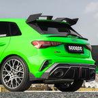 Sooqoo Dry Carbon Rear Spoiler for Audi RS3 8Y Sportback (2021–Present)