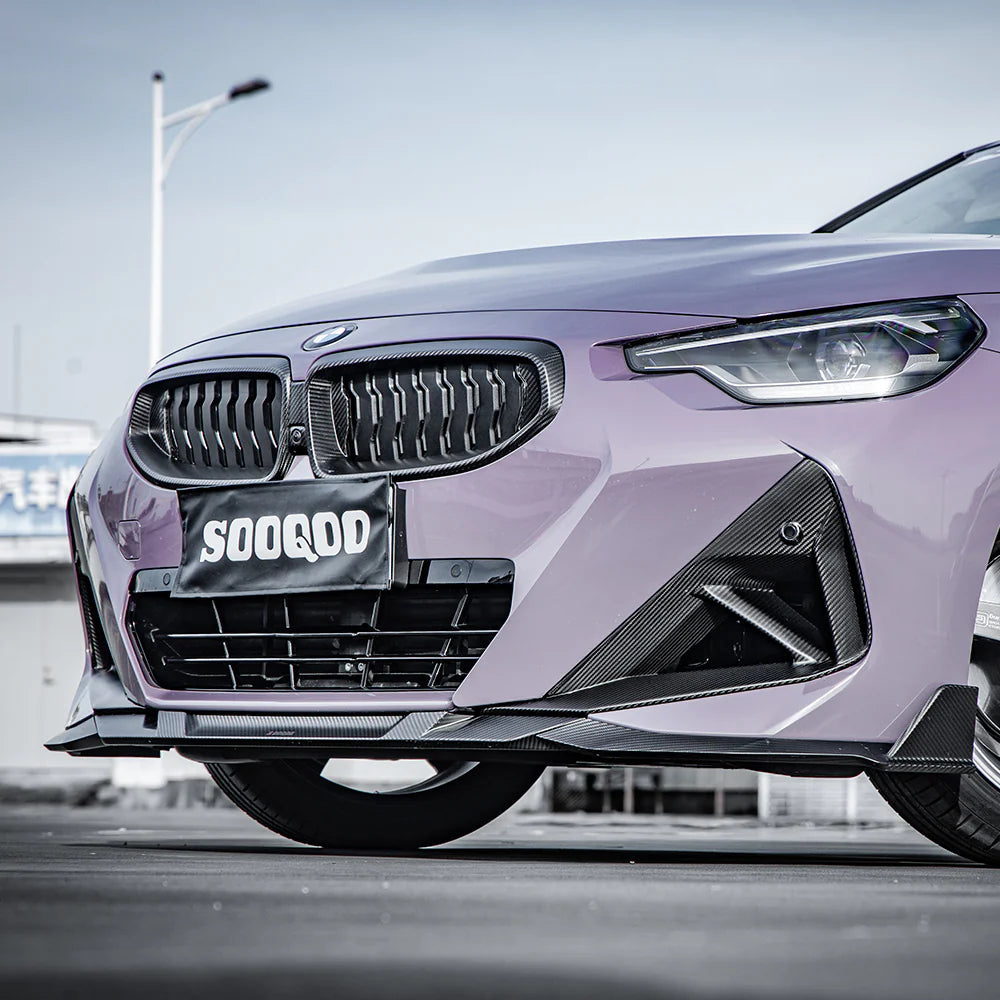 Sooqoo Dry Carbon Front Ducts for BMW 2 Series G42 (2022–Present)