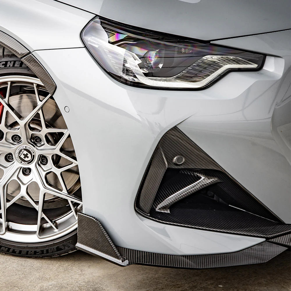 Sooqoo Dry Carbon Front Ducts for BMW 2 Series G42 (2022–Present)