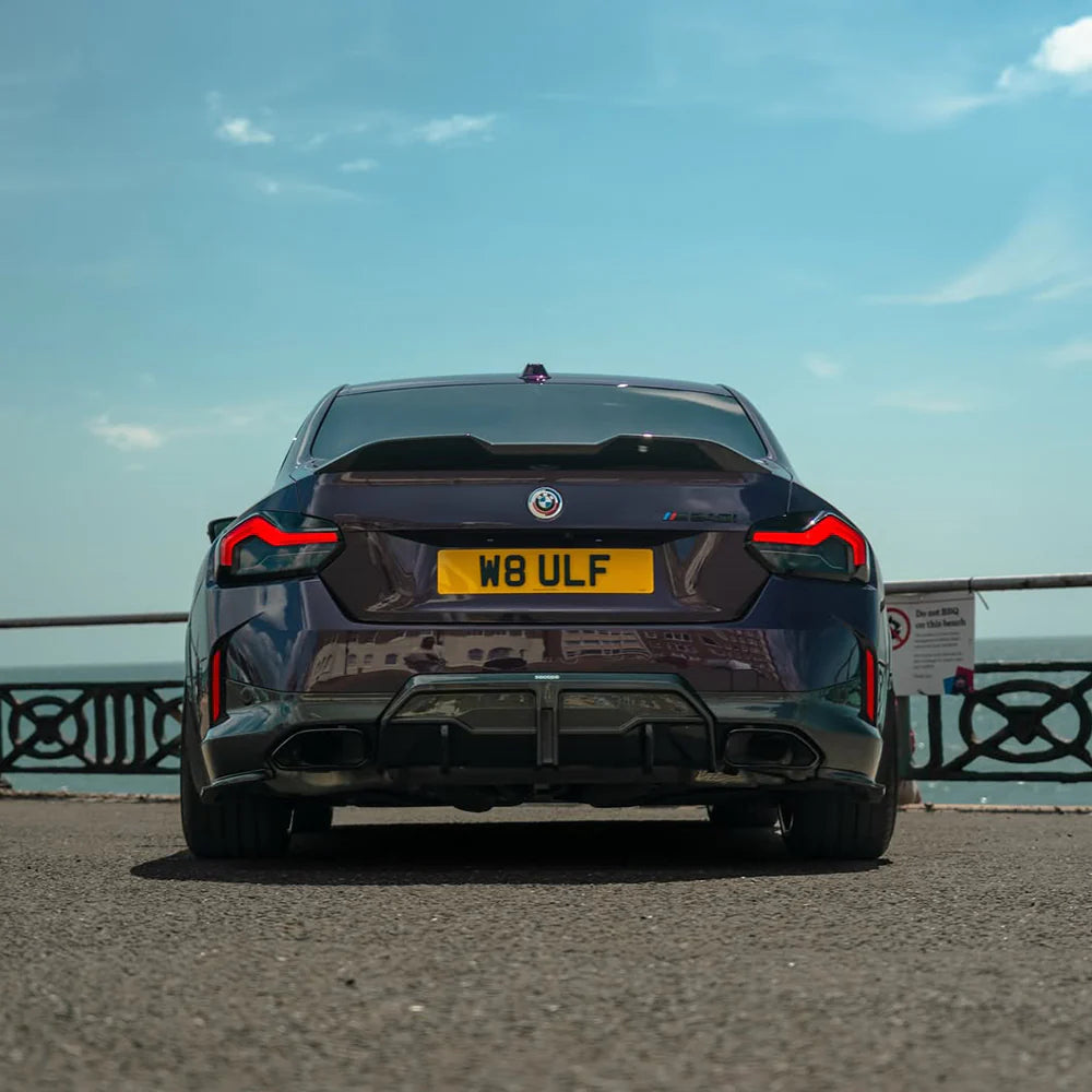 Sooqoo Dry Carbon Rear Diffuser for BMW 2 Series G42 (2022–Present)