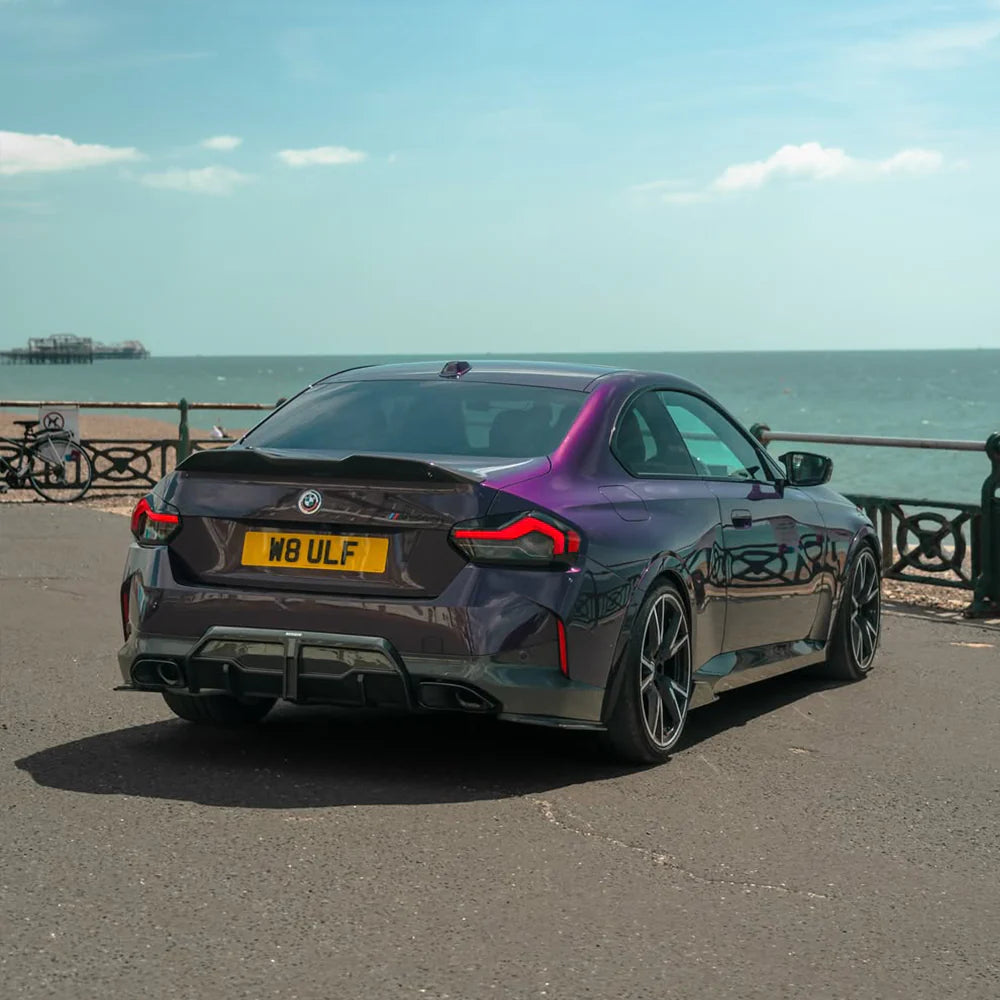 Sooqoo Dry Carbon Rear Diffuser for BMW 2 Series G42 (2022–Present)