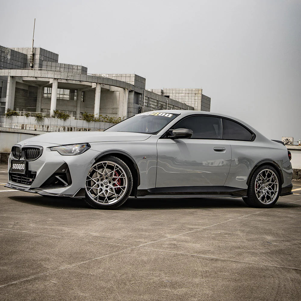 Sooqoo Dry Carbon Side Skirt Set for BMW 2 Series G42 (2022–Present)