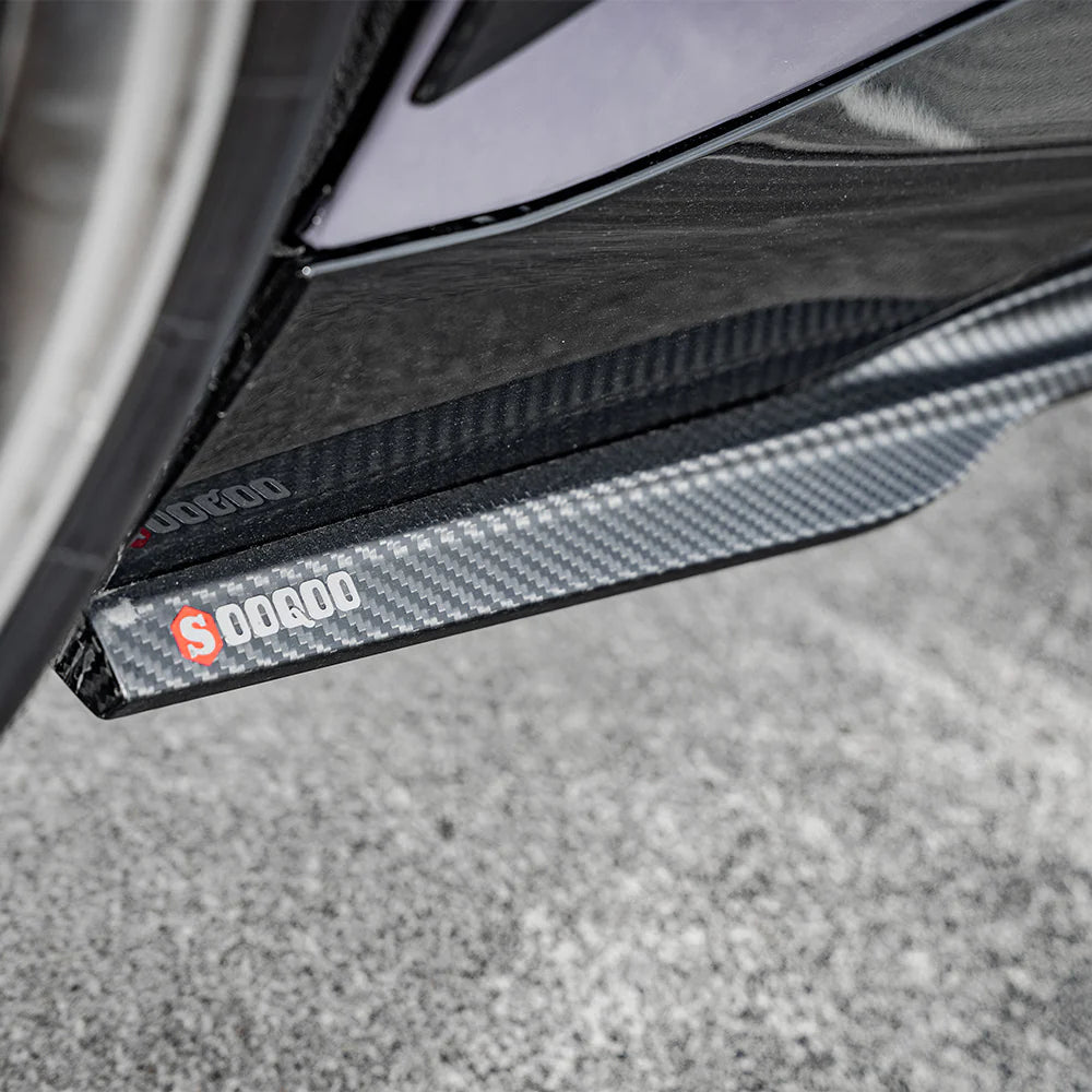 Sooqoo Dry Carbon Side Skirt Set for BMW 2 Series G42 (2022–Present)