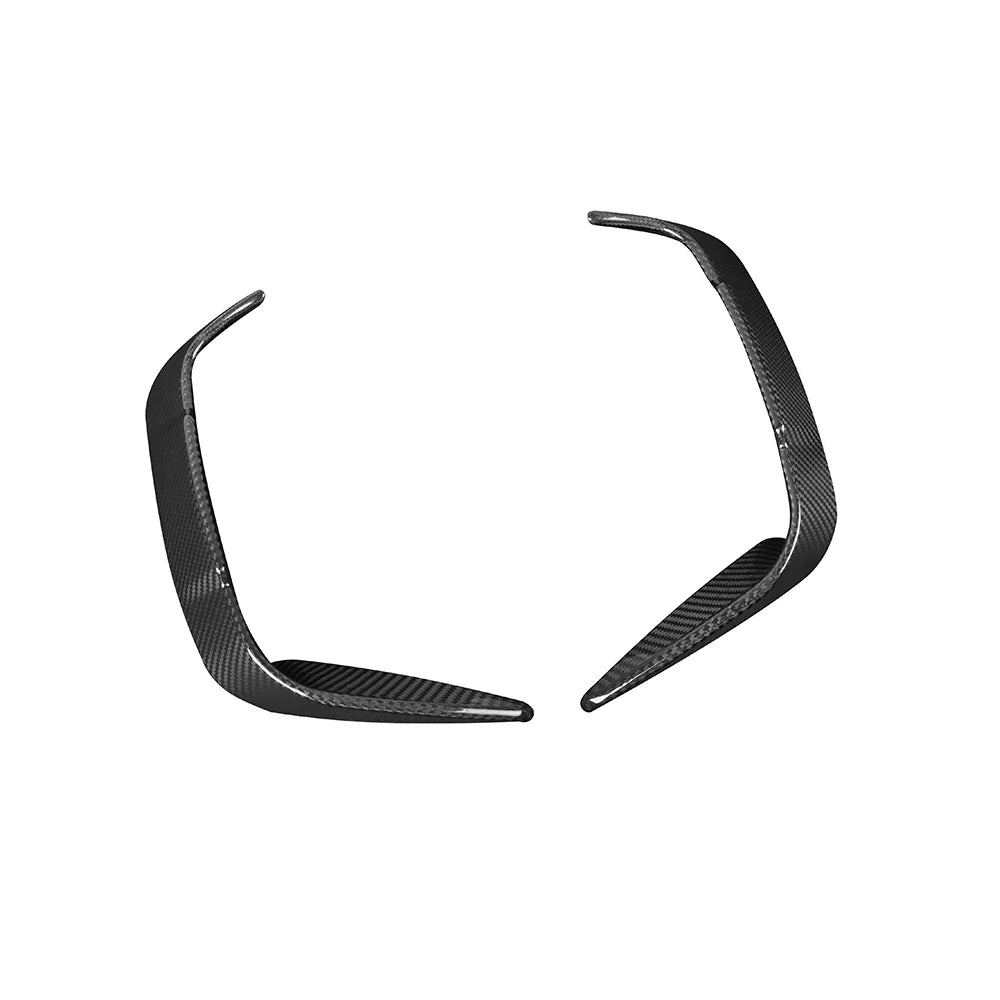 Sooqoo Dry Carbon Rear Bumper Inserts for BMW 4 Series G22 (2020–Present)