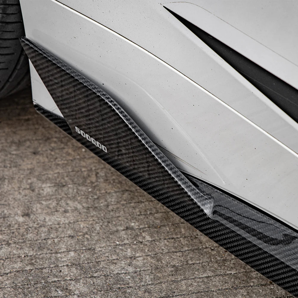 Sooqoo Dry Carbon Side Skirt Set for BMW 4 Series G22 (2020–Present)