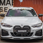 Sooqoo Dry Carbon Front Lip for BMW 4 Series G26 (2021–Present)