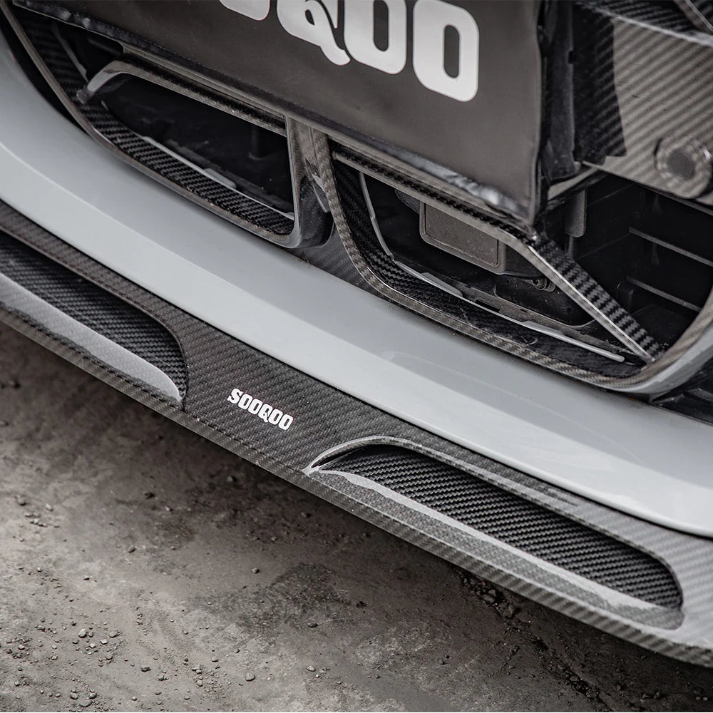 Sooqoo Dry Carbon Front Lip for BMW 4 Series G26 (2021–Present)