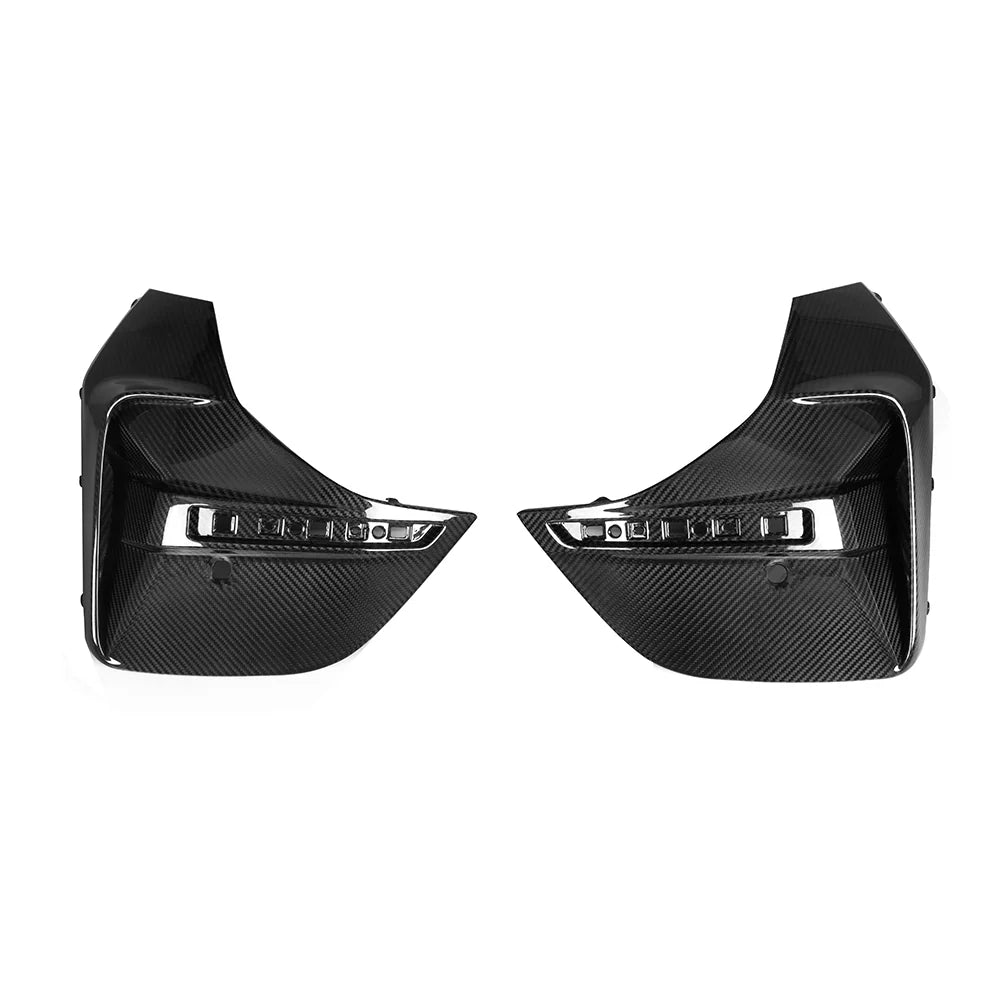 Sooqoo Dry Carbon Rear Bumper Inserts for BMW 4 Series G26 (2021–Present)