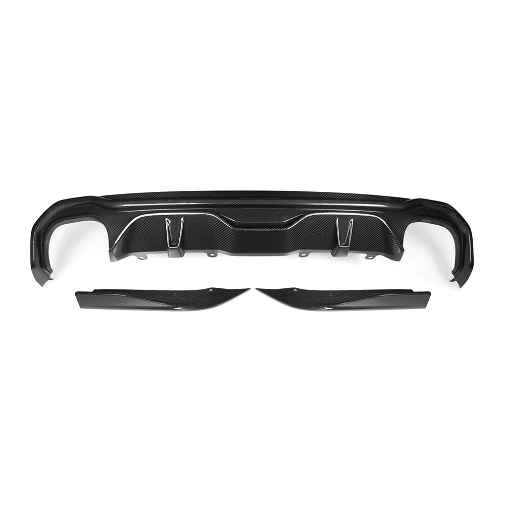 Sooqoo Dry Carbon Rear Diffuser Dual Tips for BMW 4 Series G26 (2021–Present)