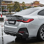 Sooqoo Dry Carbon Rear Diffuser Single Tip for BMW 4 Series G26 (2021–Present)