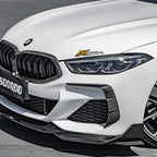 Sooqoo Dry Carbon Front Bumper Inserts for BMW 8 Series G14 (2019–Present)