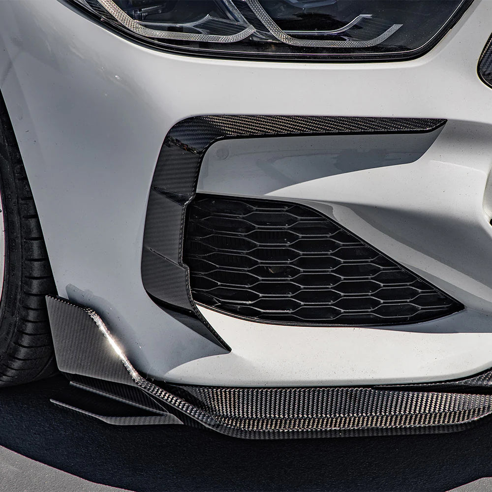 Sooqoo Dry Carbon Front Bumper Inserts for BMW 8 Series G14 (2019–Present)
