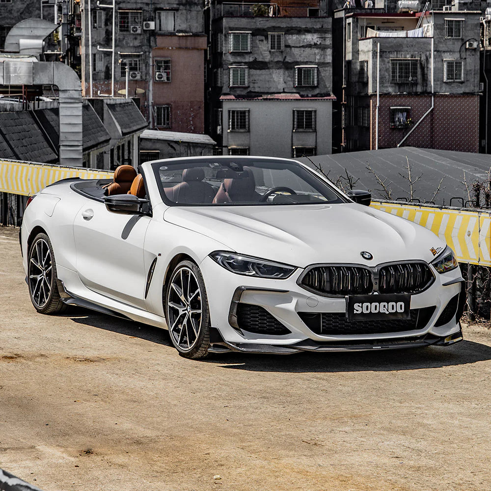 Sooqoo Dry Carbon Front Lip for BMW 8 Series G16 (2019–Present)