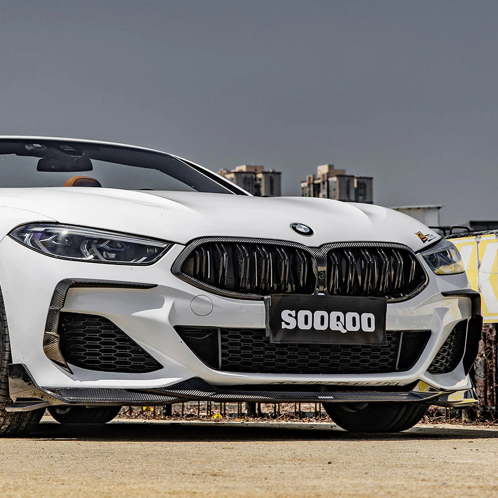 Sooqoo Dry Carbon Front Lip for BMW 8 Series G16 (2019–Present)