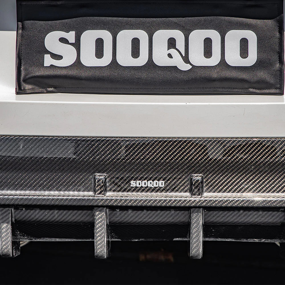 Sooqoo Dry Carbon Rear Diffuser for BMW 8 Series G16 (2019–Present)