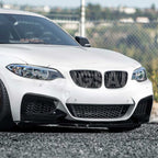 Sooqoo Dry Carbon Dual Slat Front Grille for BMW M2 F87 (2015–2022)