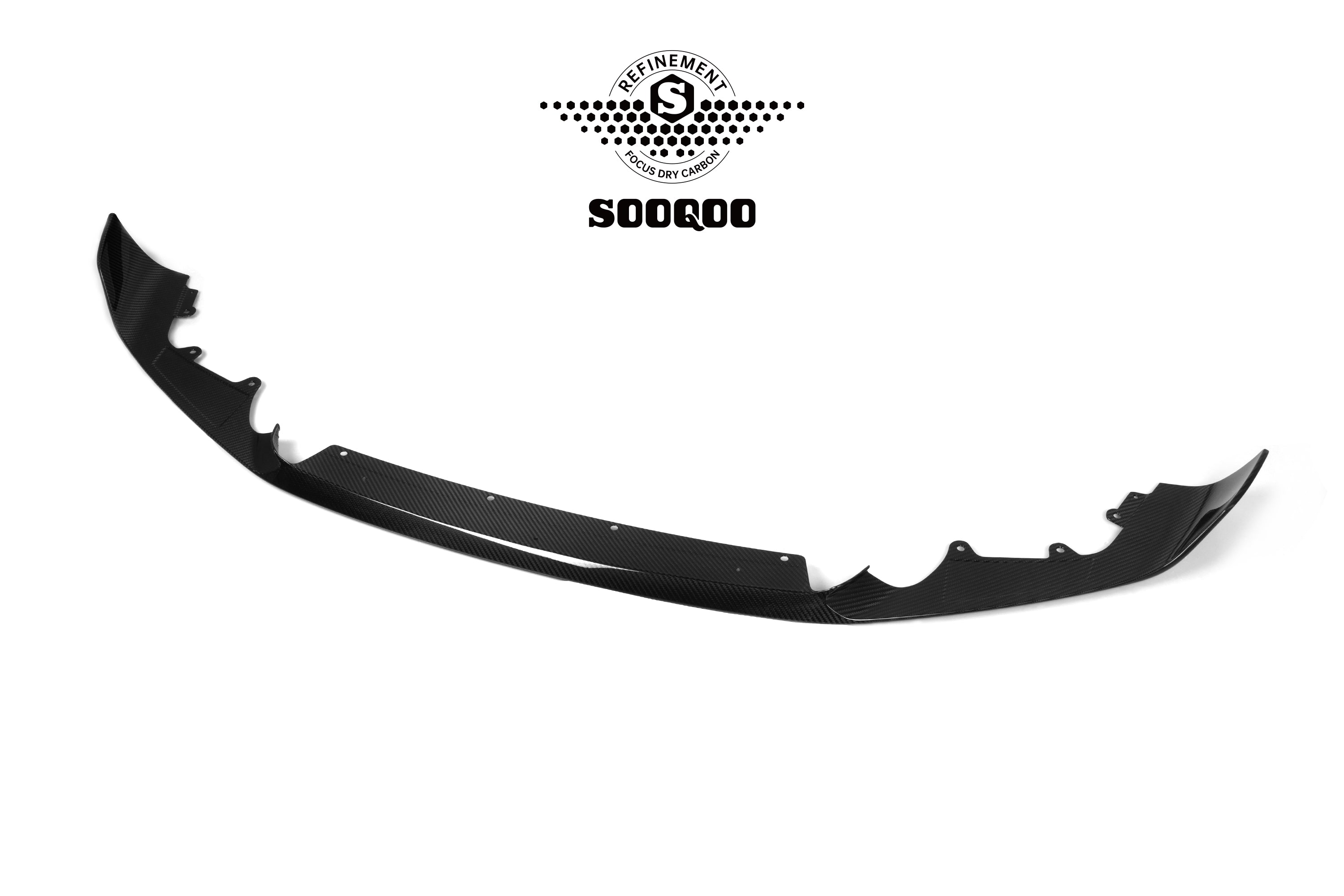 Sooqoo Dry Carbon Front Lip for BMW M2 F87 (2015–2022)