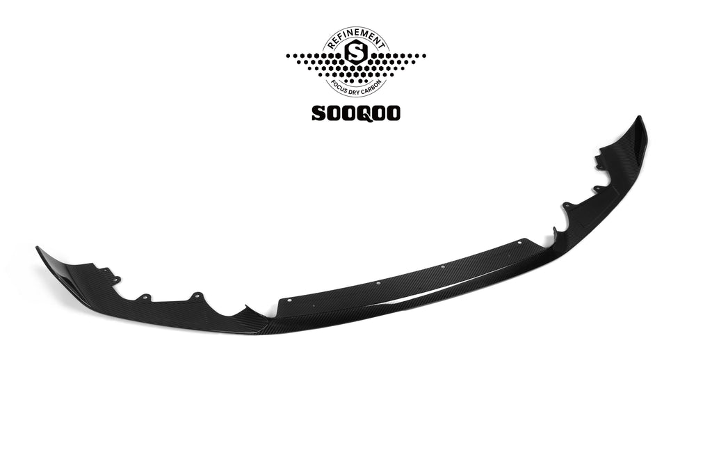 Sooqoo Dry Carbon Front Lip for BMW M2 F87 (2015–2022)