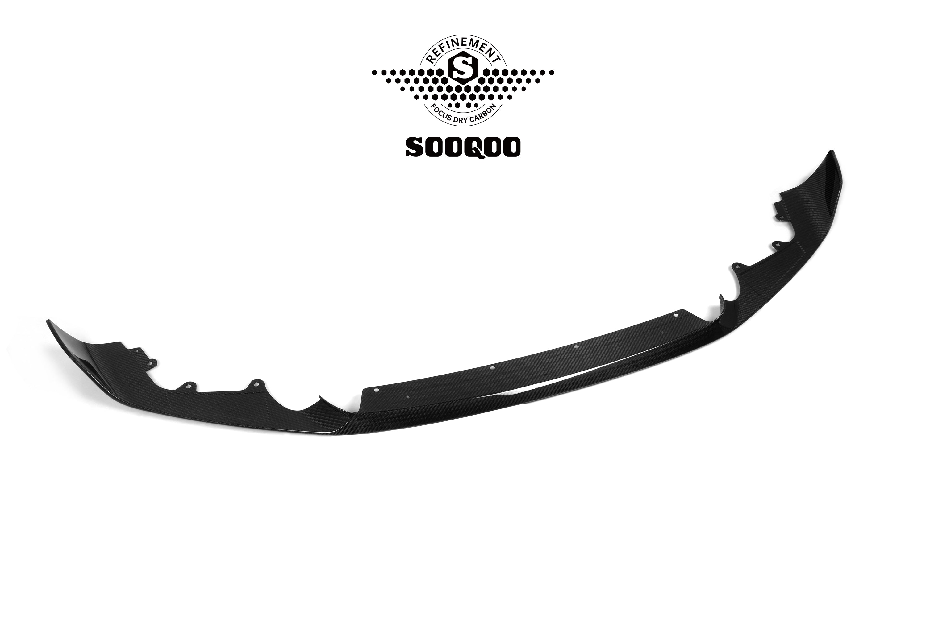 Sooqoo Dry Carbon Front Lip for BMW M2 F87 (2015–2022)