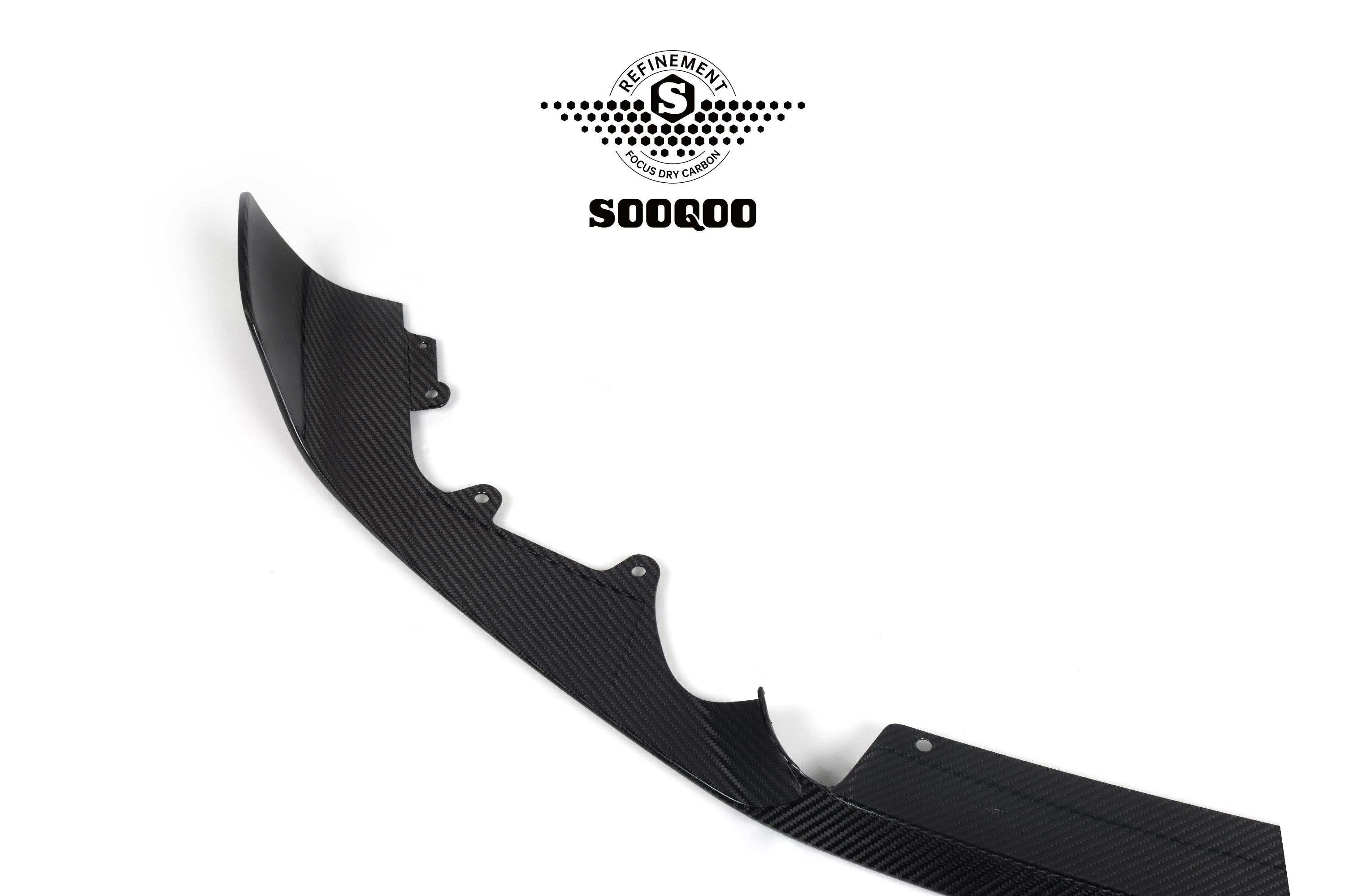 Sooqoo Dry Carbon Front Lip for BMW M2 F87 (2015–2022)