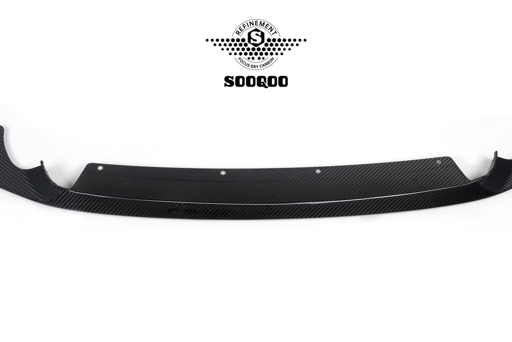 Sooqoo Dry Carbon Front Lip for BMW M2 F87 (2015–2022)