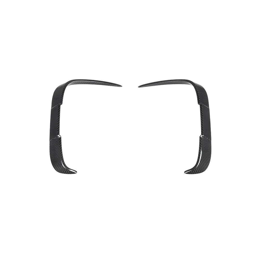 Sooqoo Dry Carbon Rear Bumper Inserts for BMW M2 F87 (2015–2022)