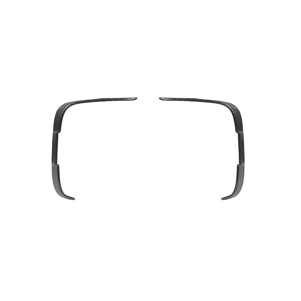 Sooqoo Dry Carbon Rear Bumper Inserts for BMW M2 F87 (2015–2022)