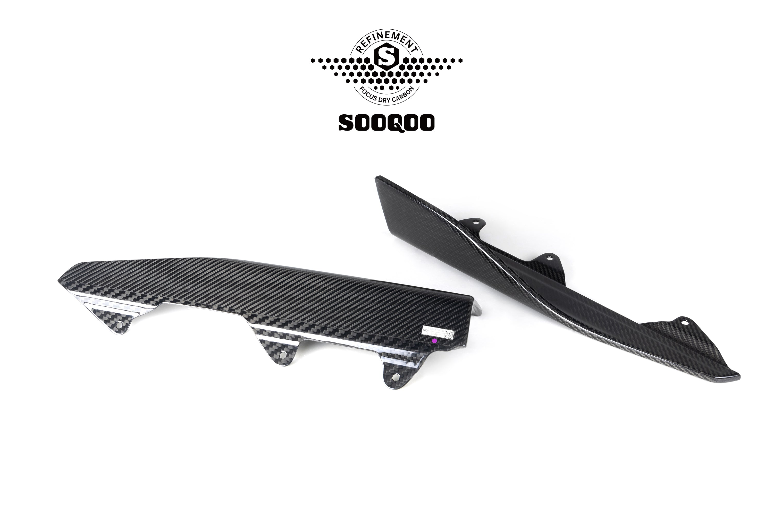 Sooqoo Dry Carbon Side Skirts for BMW M2 F87 (2015–2022)