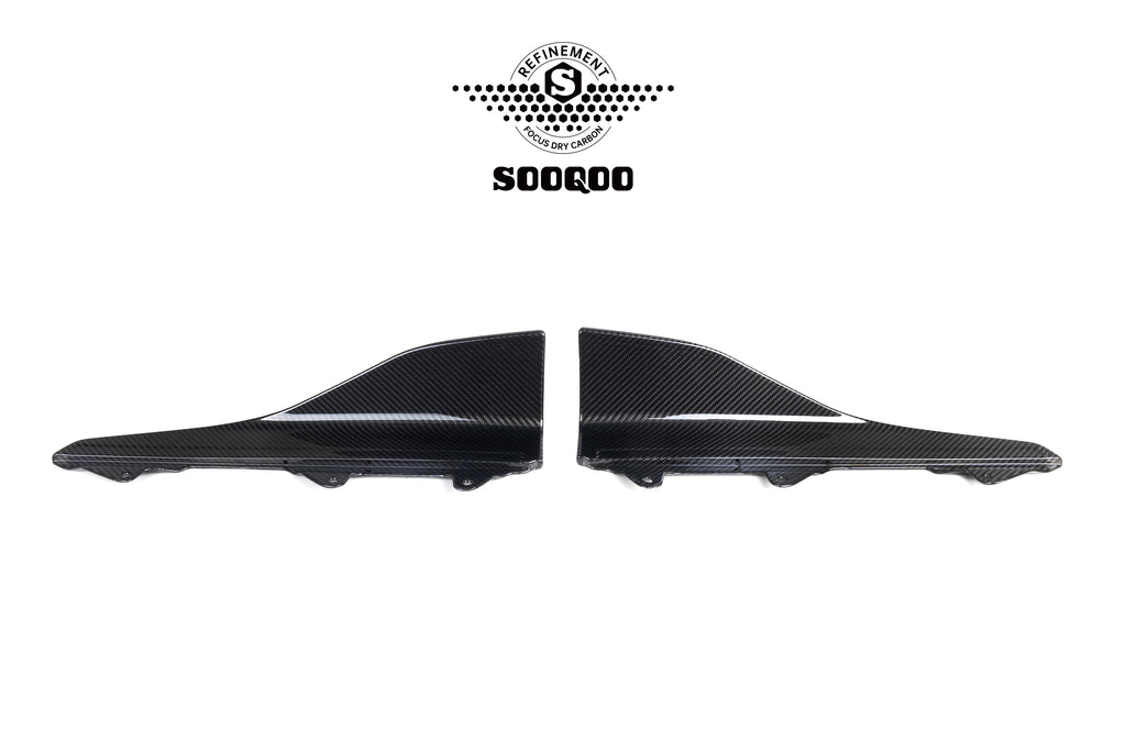 Sooqoo Dry Carbon Side Skirts for BMW M2 F87 (2015–2022)